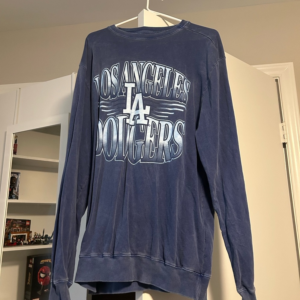 Los Angeles Dodgers Blue Crewneck